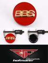 rot / gold 3D 70,6 mm 56.24.120 / 56.24.126 BBS Felgendeckel Embleme